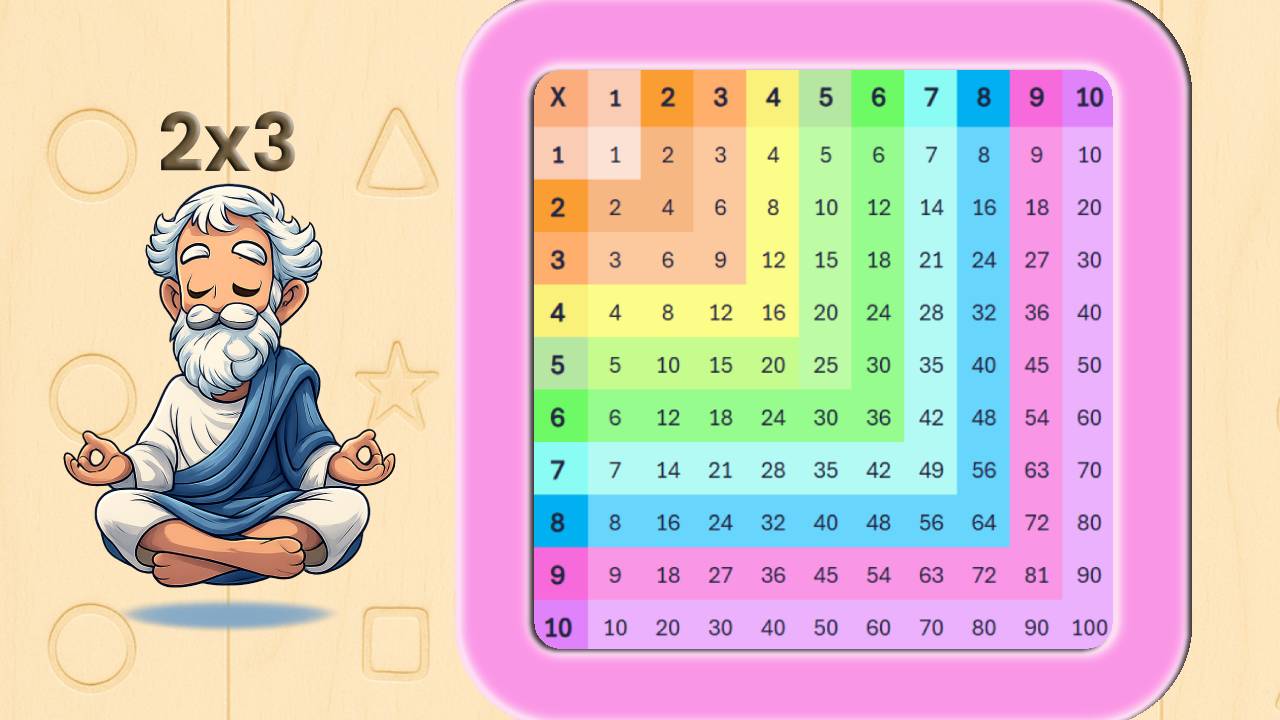 Aprender tablas de multiplicar jugando